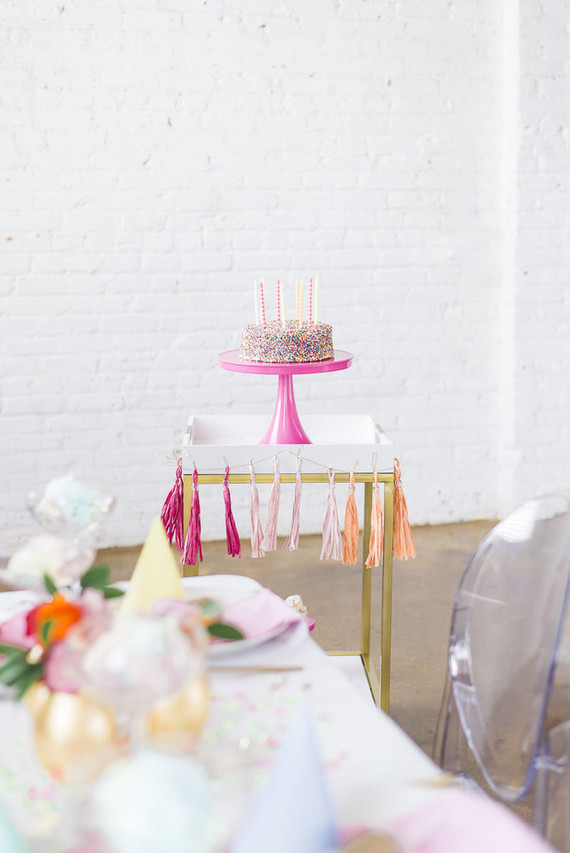 Pastel birthday party ideas