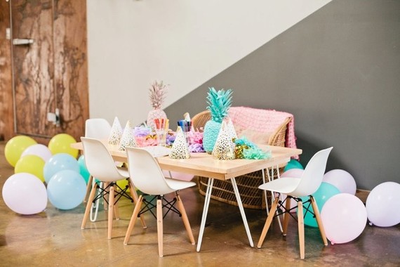 Tropical 1st birthday party