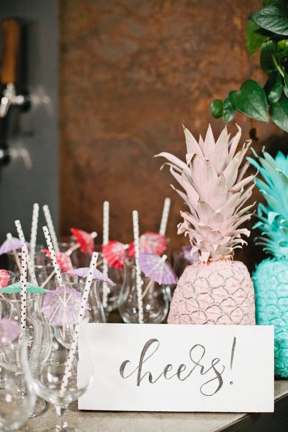 Tropical 1st birthday party