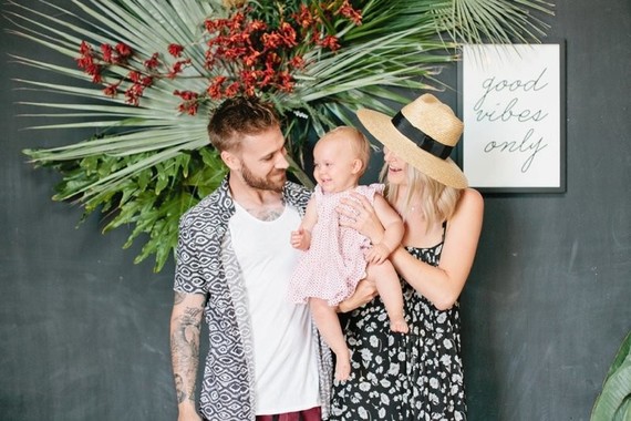 Tropical 1st birthday party