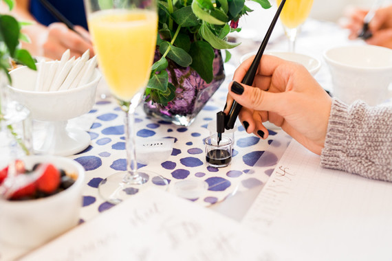 Calligraphy workshop