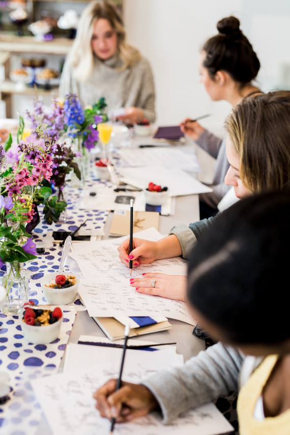 Calligraphy workshop