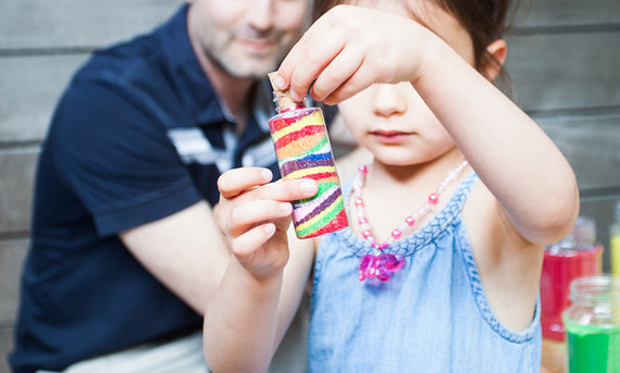 simple rainbow birthday party