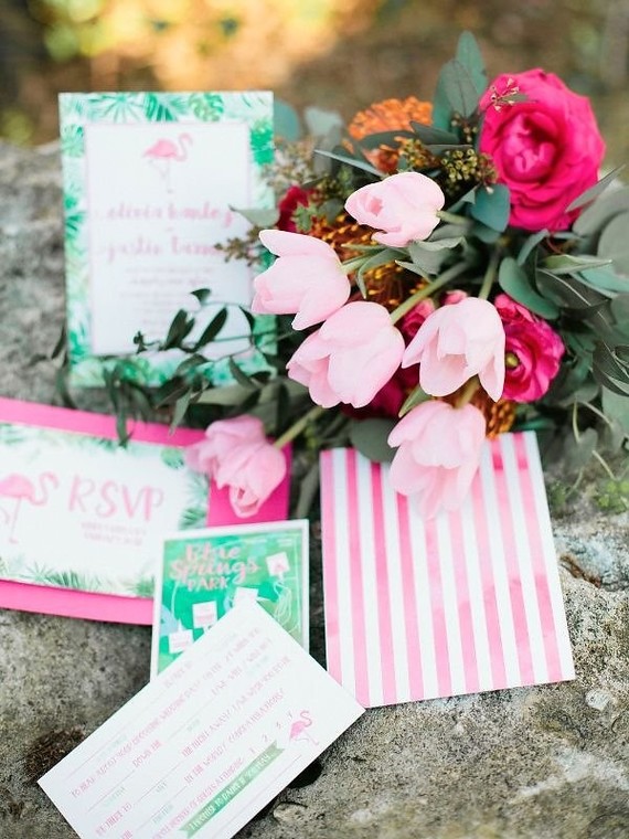 Tropical wedding inspiration