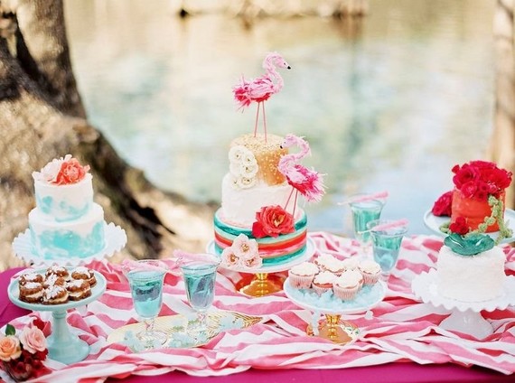 Tropical wedding inspiration