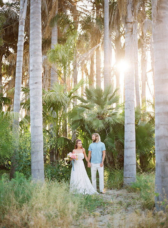 California coast wedding