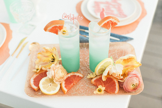 Tropical cocktails