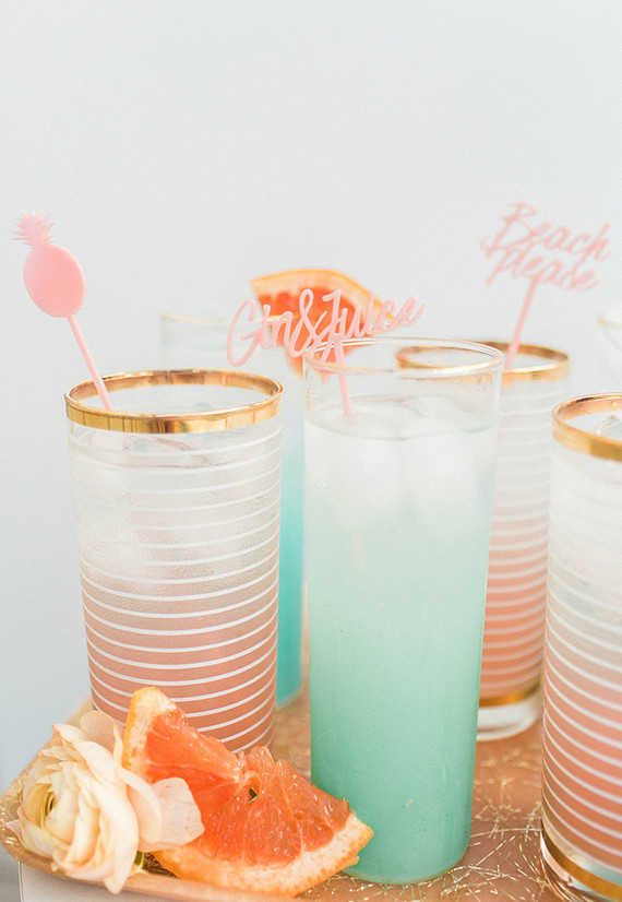 Tropical cocktails
