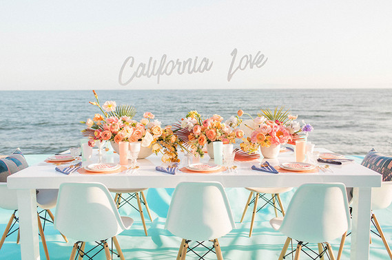 Tropical tablescape Inspiration