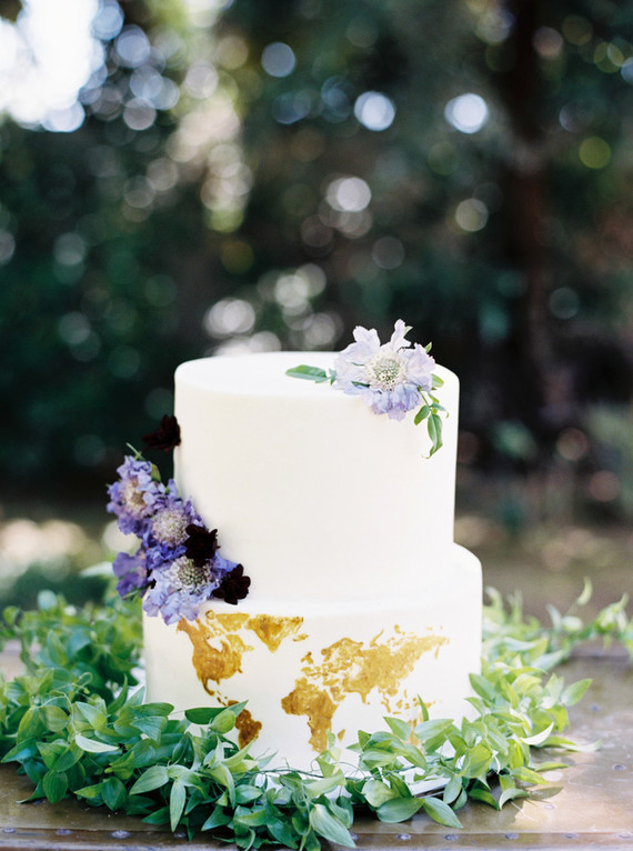 Travel themed outdoor baby shower