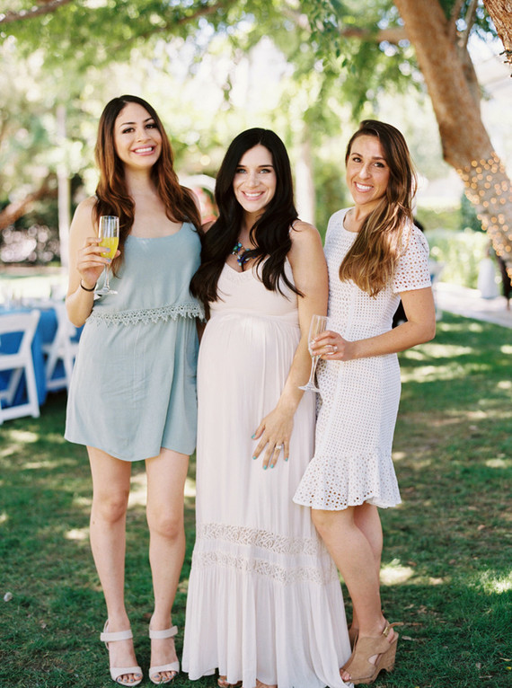 Travel themed outdoor baby shower