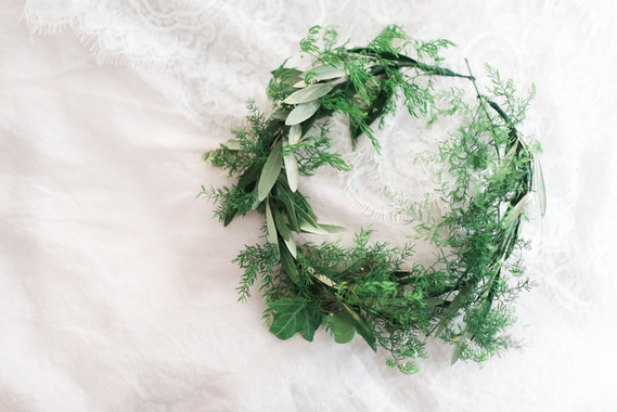 greenery crown Inspiration