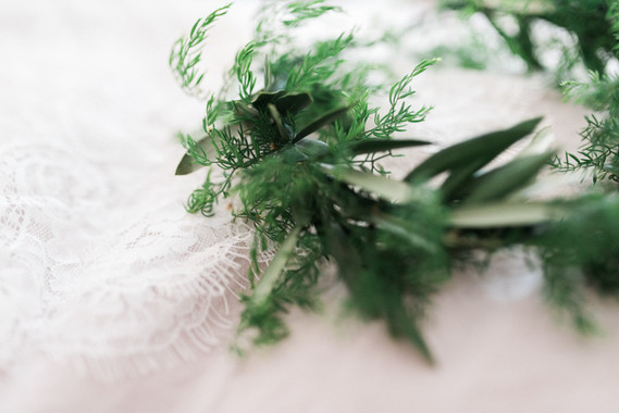 greenery crown
