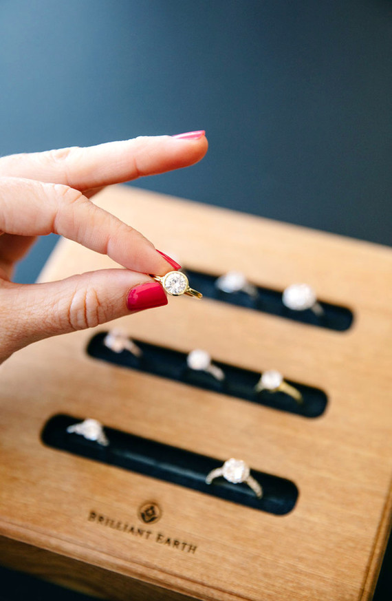 Engagement ring shopping with Brilliant Earth