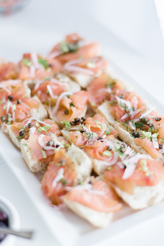 Modern black and white baby shower