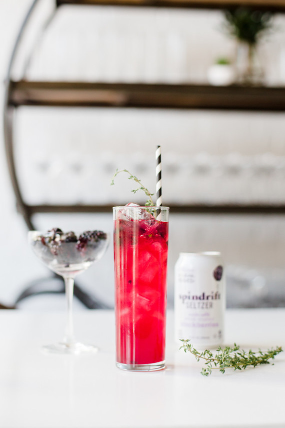 Modern black and white baby shower