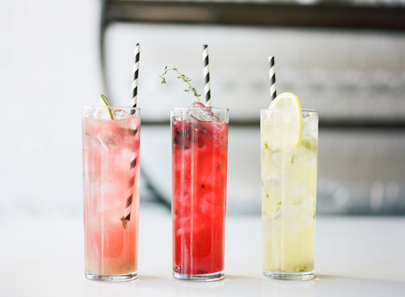 Modern black and white baby shower