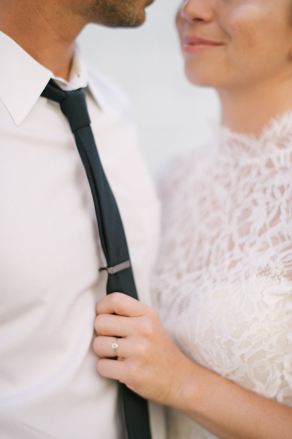 Classic black tie