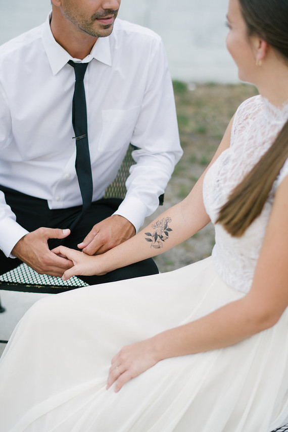 Classic black tie