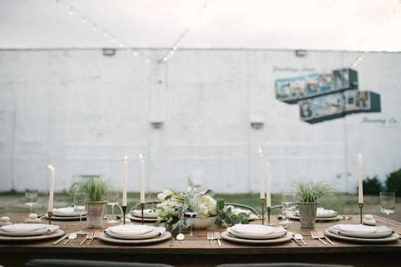 Industrial wedding inspiration Inspiration