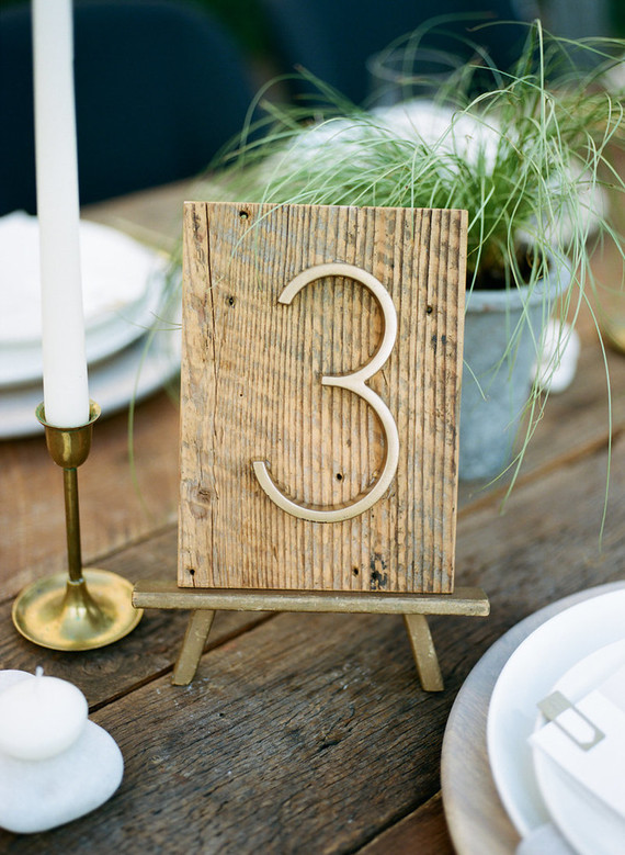 Wood signage