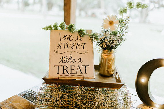 Wedding signage