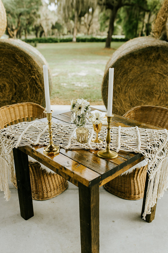 Bohemian Glam wedding