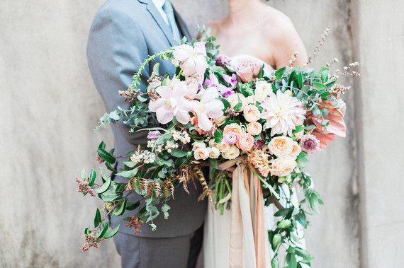 Elegant bridal bouquet