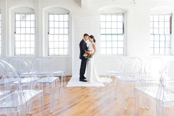 Industrial modern wedding