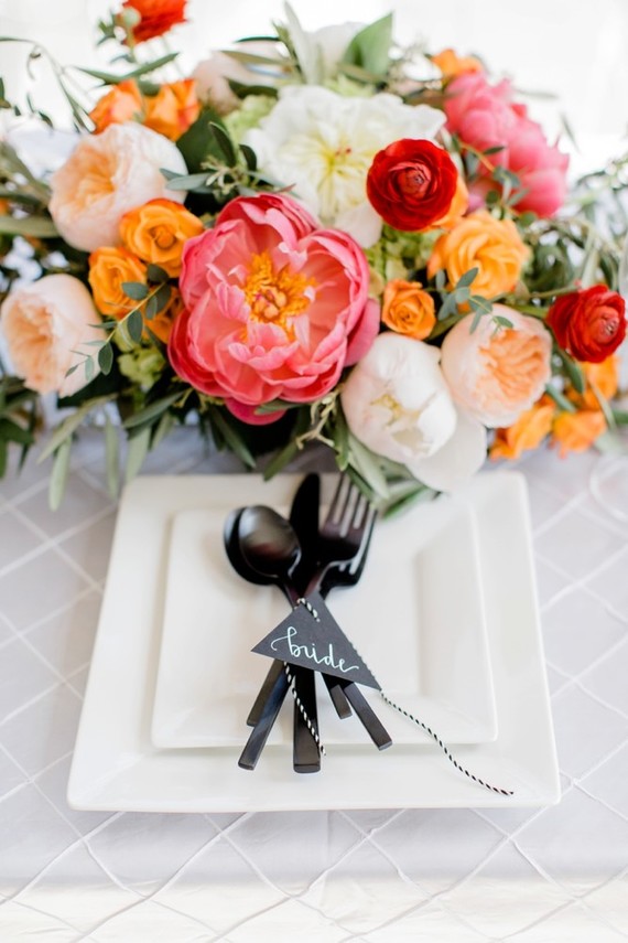 Modern place setting Inspiration