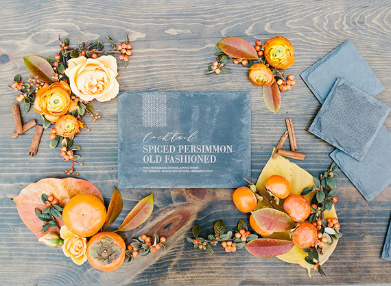 Fall wedding decor