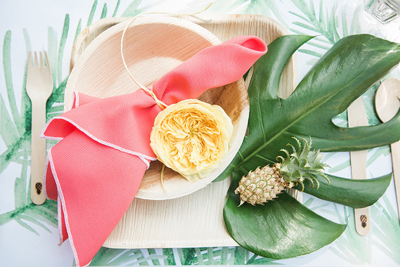 Tropical 1st birthday party