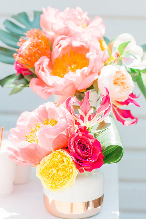 Tropical 1st birthday party