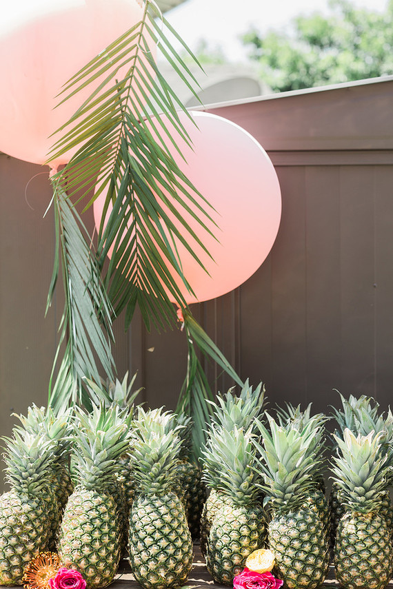 Tropical 1st birthday party