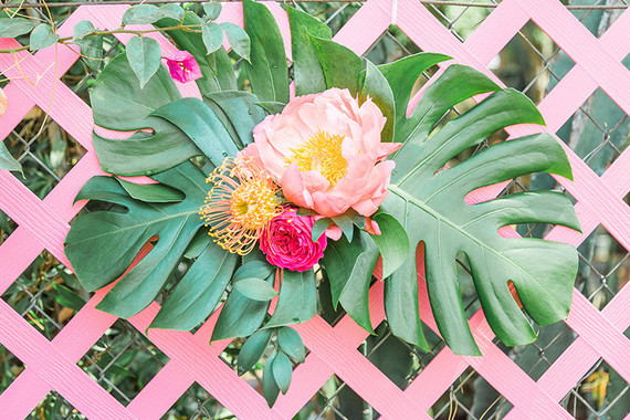 Tropical 1st birthday party