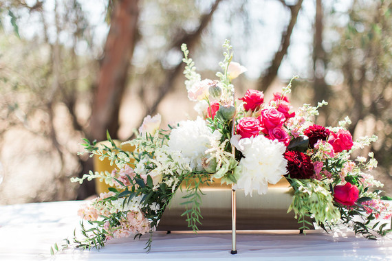 Unique floral centerpiece