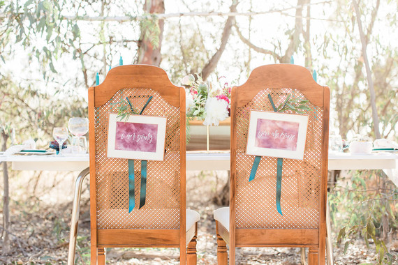 Wedding reception decor