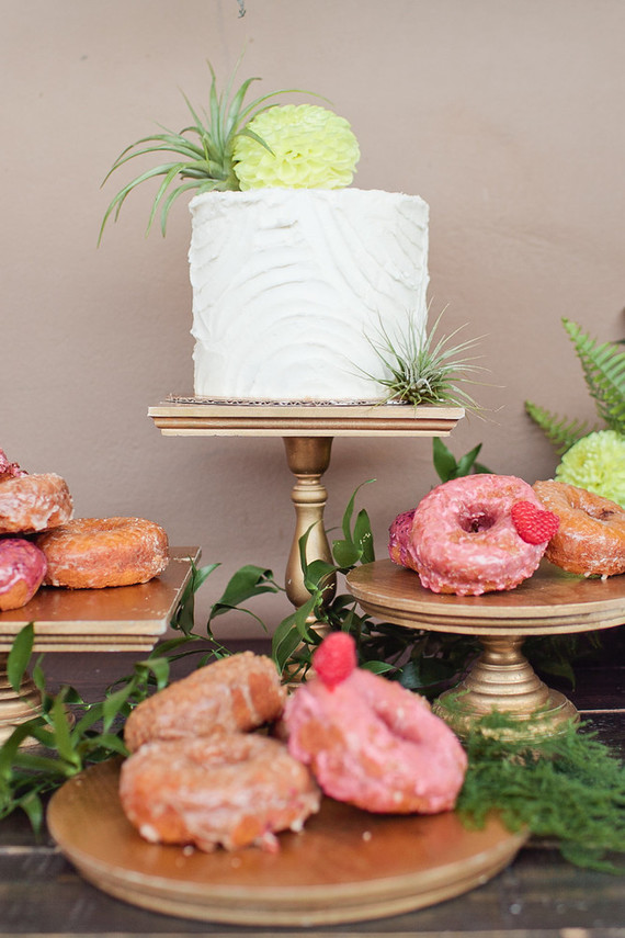 Rustic modern baby shower