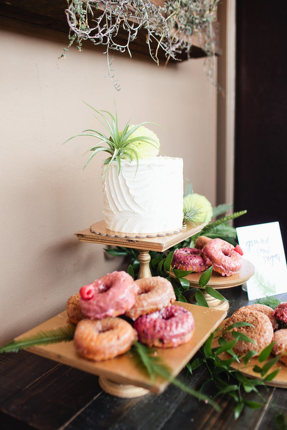 Donut dessert table