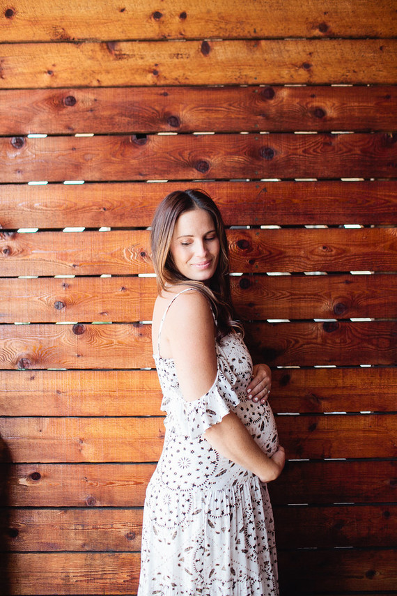 Rustic modern baby shower