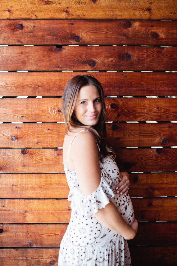 Rustic modern baby shower