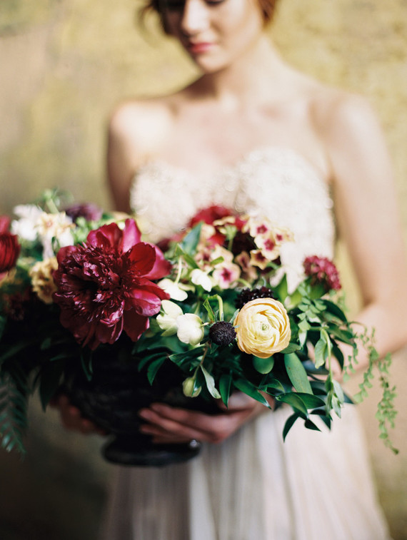 Fall bridal bouquet