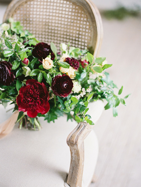 Fall bridal bouquet