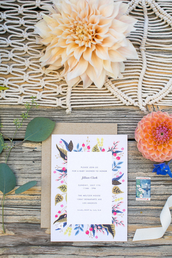 summer backyard baby shower