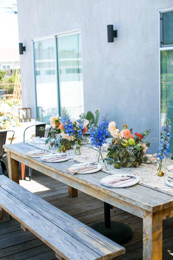 summer backyard baby shower