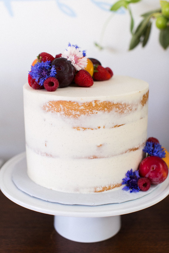 summer backyard baby shower