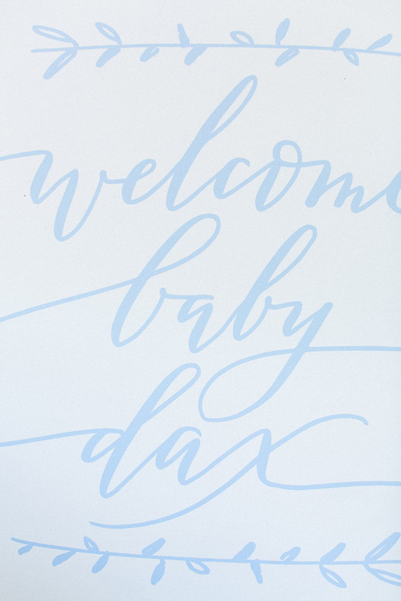 summer backyard baby shower