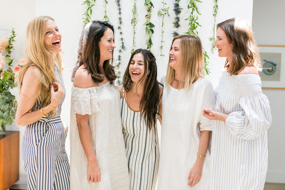 summer backyard baby shower