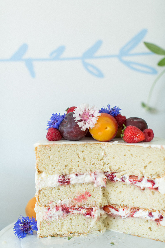 summer backyard baby shower