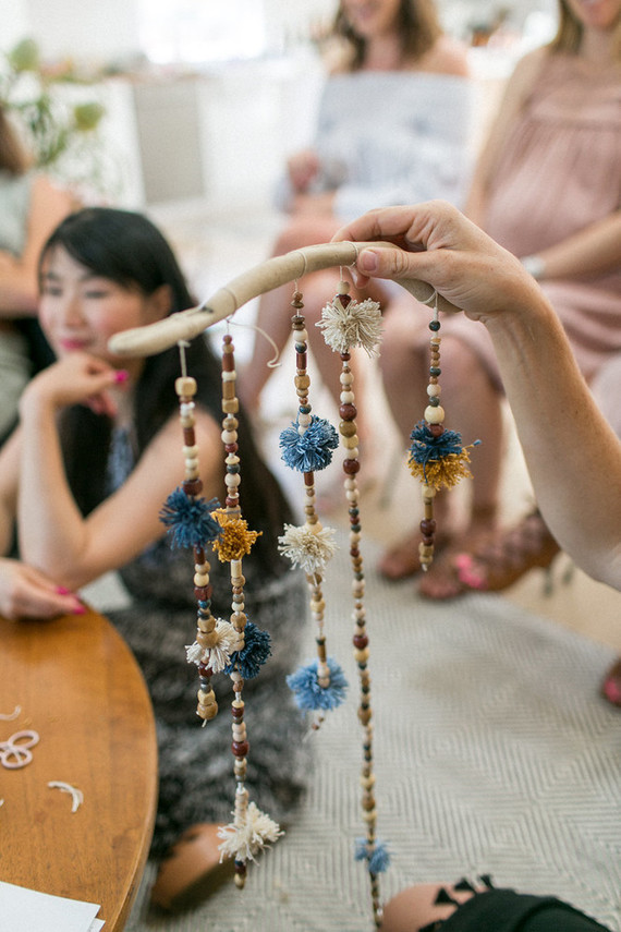 summer backyard baby shower